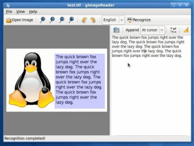 Скриншот приложения gImageReader - №4