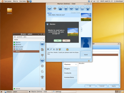 Скриншот приложения Brosix - №4