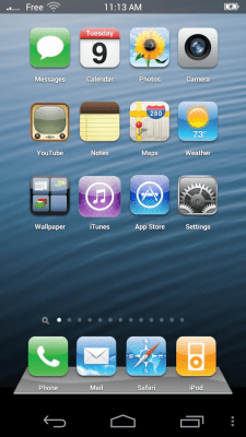 Скриншот приложения Fake iPhone 5 - №5