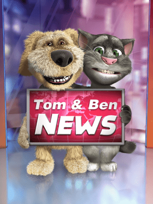 Скриншот приложения Talking Tom & Ben News for iPad - №1