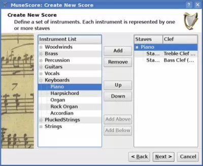 Скриншот приложения MuseScore Linux - №3