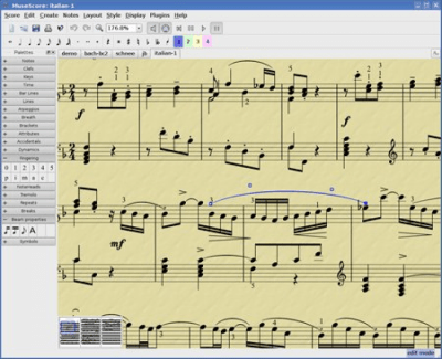Скриншот приложения MuseScore Linux - №4