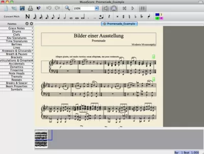 Скриншот приложения MuseScore MacOS - №1