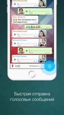 Скриншот приложения WhatsApp Messenger - №1