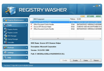 Скриншот приложения Registry Washer - №4