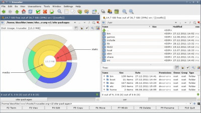 Скриншот приложения Krusader - №4