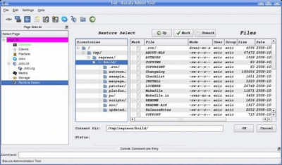 Скриншот приложения Bacula - №3