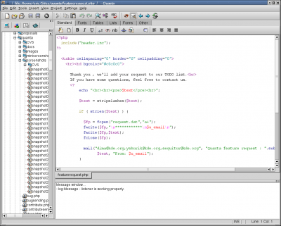 Скриншот приложения Quanta Plus - №3