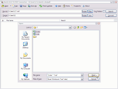 Скриншот приложения Batch Excel to PDF Converter - №4
