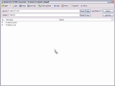 Скриншот приложения Batch Excel to PDF Converter - №5