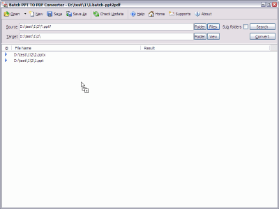 Скриншот приложения Batch PPT to PDF Converter - №2