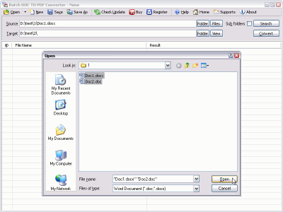 Скриншот приложения Batch Word to PDF Converter - №4
