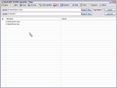Скриншот приложения Batch Word to PDF Converter - №5