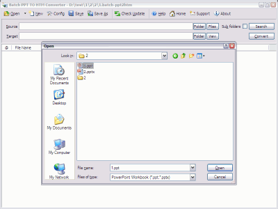 Скриншот приложения Batch Excel to HTML Converter - №3