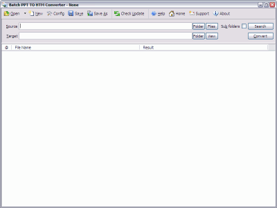 Скриншот приложения Batch PPT to HTML Converter - №1