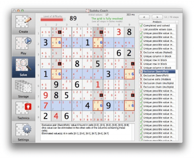 Скриншот приложения Sudoku Coach - №1