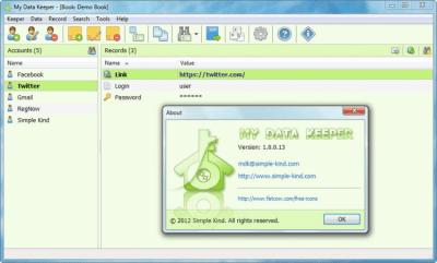 Скриншот приложения My Data Keeper - №4