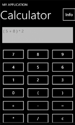 Скриншот приложения AdvancedCalculator - №2
