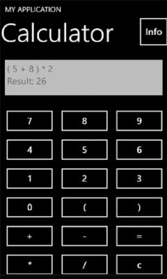Скриншот приложения AdvancedCalculator - №3