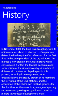 Скриншот приложения FCBarcelona - №3