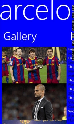 Скриншот приложения FCBarcelona - №5