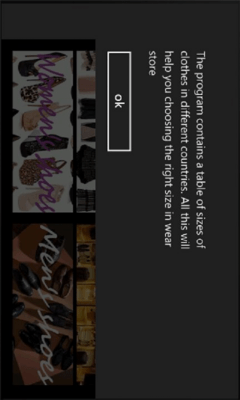 Скриншот приложения International Clothes Sizes - №4