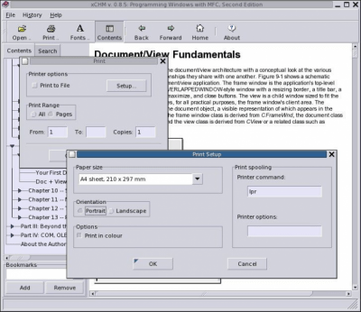 Скриншот приложения xCHM - №3