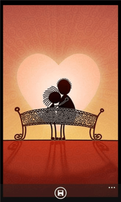 Скриншот приложения Love Wallpapers - №4