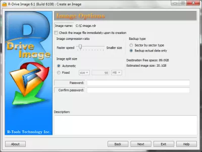 Скриншот приложения R-Drive Image - №4