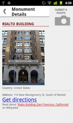 Скриншот приложения Wiki Loves Monuments - №4