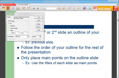Скриншот приложения PPT Reader - №3