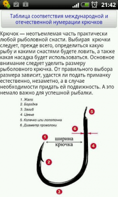 Скриншот приложения Рыбалка для начинающих - №3