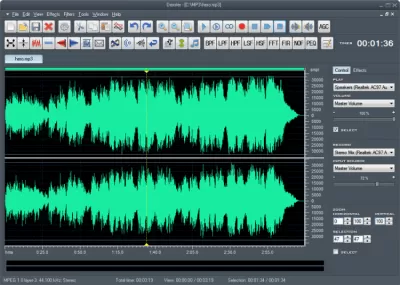 Скриншот приложения Dexster Audio Editor - №1