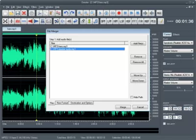 Скриншот приложения Dexster Audio Editor - №2