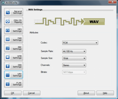 Скриншот приложения Audiozilla Audio Converter - №6