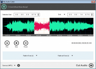 Скриншот приложения My Audio Cutter - №1