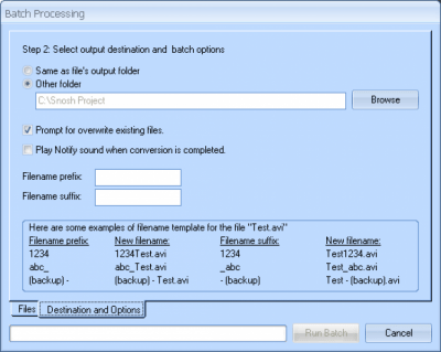 Скриншот приложения Snosh - №5