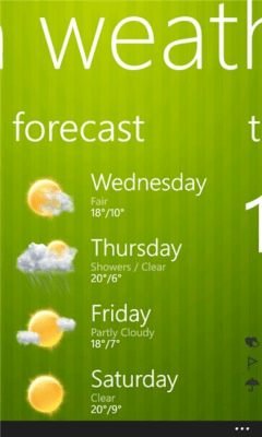 Скриншот приложения Yerevan Weather - №3
