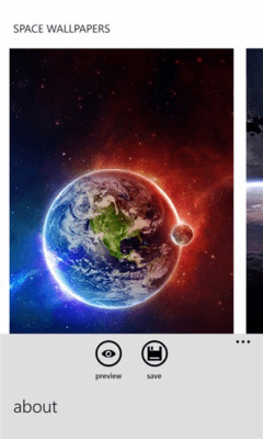 Скриншот приложения Space Wallpapers - №4