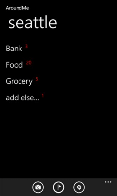 Скриншот приложения AroundMe - №1