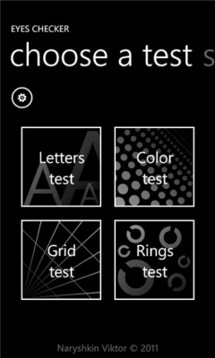 Скриншот приложения Eyes Checker - №1