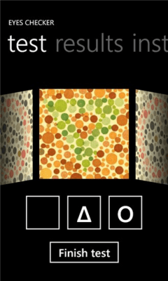 Скриншот приложения Eyes Checker - №3