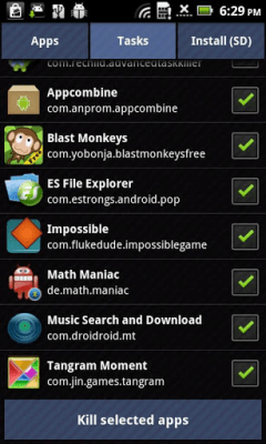 Скриншот приложения Appcombine - №2