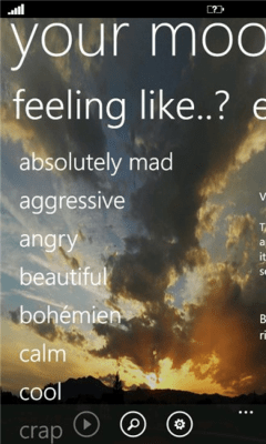 Скриншот приложения Tune Your Mood - №3