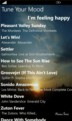 Скриншот приложения Tune Your Mood - №4