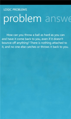 Скриншот приложения Logic Problems - №3