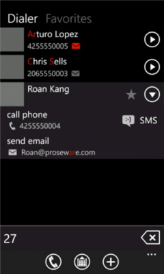 Скриншот приложения Quick Call - №2