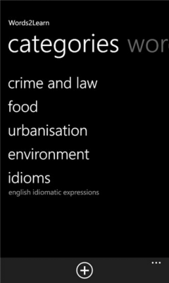 Скриншот приложения Words2Learn - №4