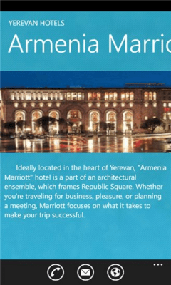 Скриншот приложения Yerevan Hotels - №3