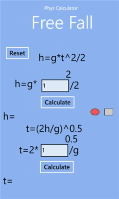 Скриншот приложения Phys Calculator - №3